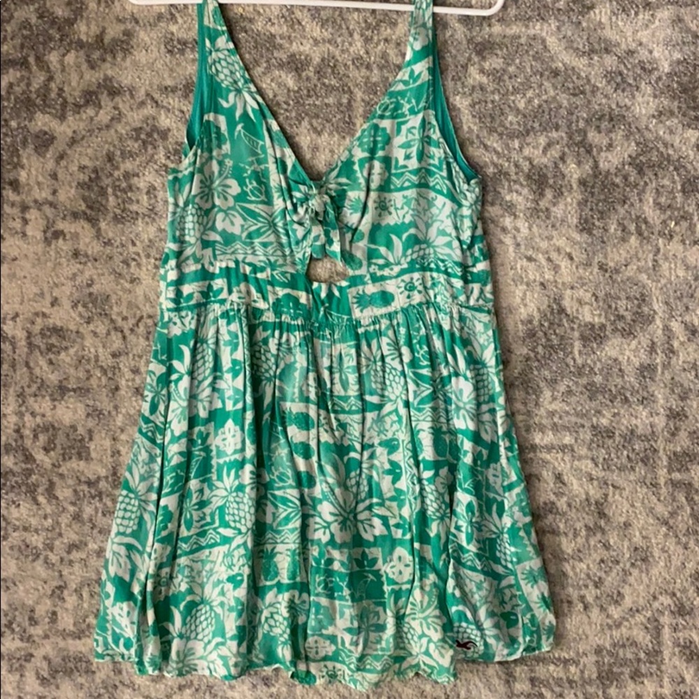 Hollister mini tropical dress
